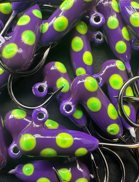 Uranium 1/16oz Steelhead Tube Jig #4 3X Strong Voodoo Hook 2 Pack