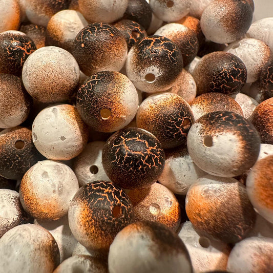 Toasted Marshmallow UV Glow Plastic Fishing Bead Steelhead & Salmon