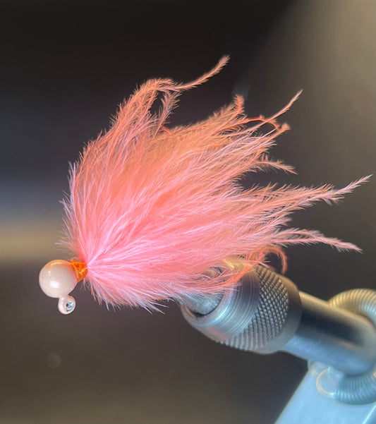 Salmon Patty  1/32 oz Maribou Steelhead Jig  #4  3x Strong Voodoo Tackle Hook