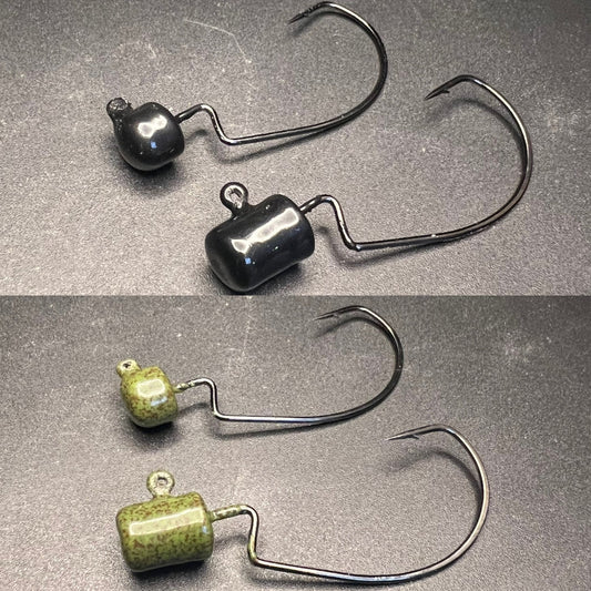 Ned Head Jig 2/0 VMC Hook Indestructible Paint Series
