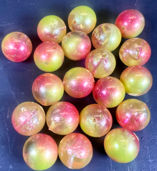 Candy Apple 16mm Plastic fishing bead for steelhead and salmon