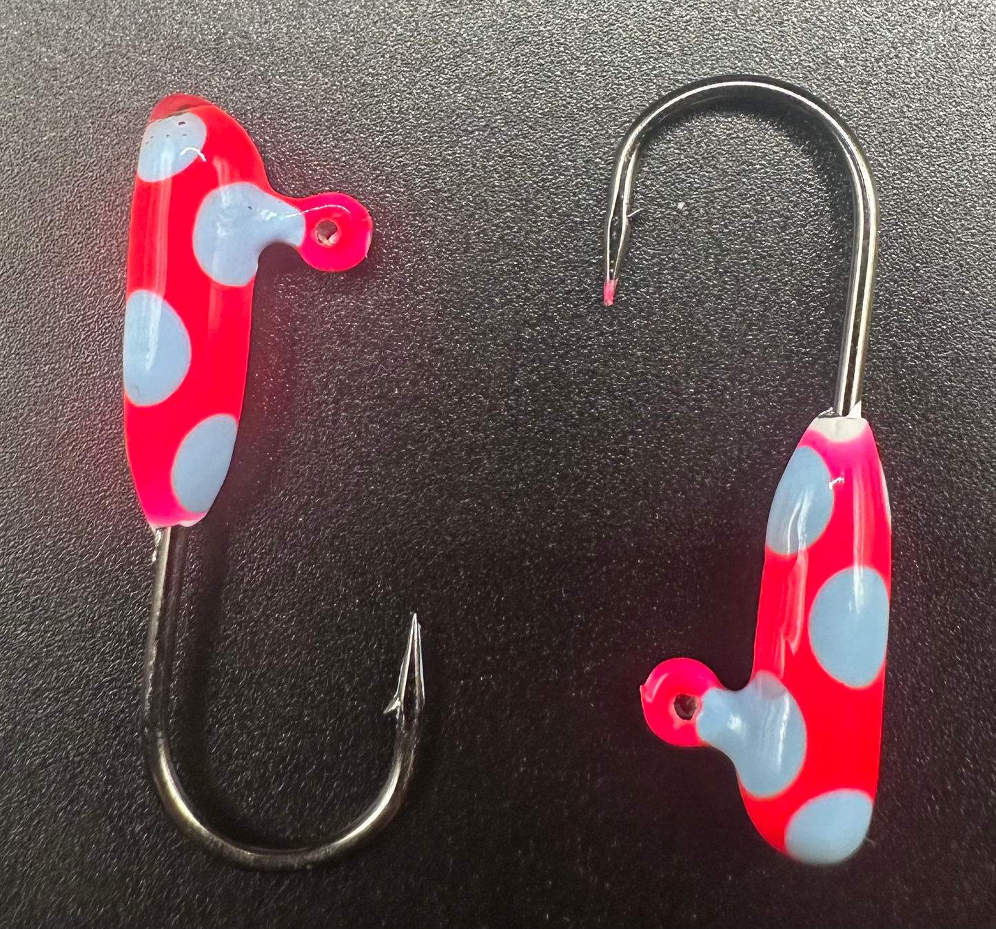 Cotton Candy Pink 1/16 oz Tube Jig 3x Strong #4 Voodoo Hook for Steelhead 2 Pack