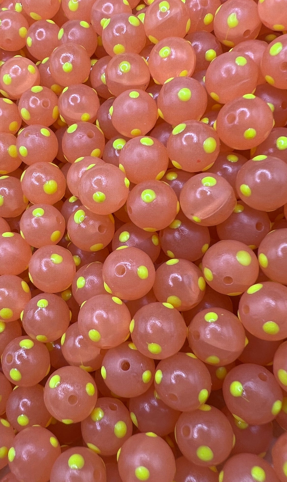 Official Bloop outbreak 2 0 glow bead color close-up. Size and pack quantity depend on the listing.