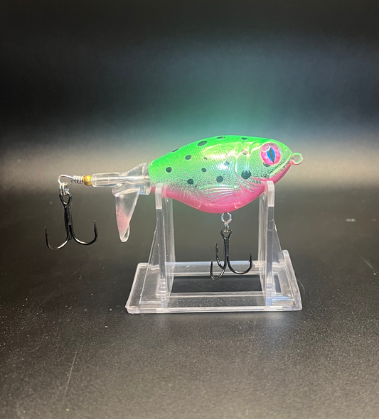 Troutermellon  Flopper Plopper 75mm with 3x Strong Hooks