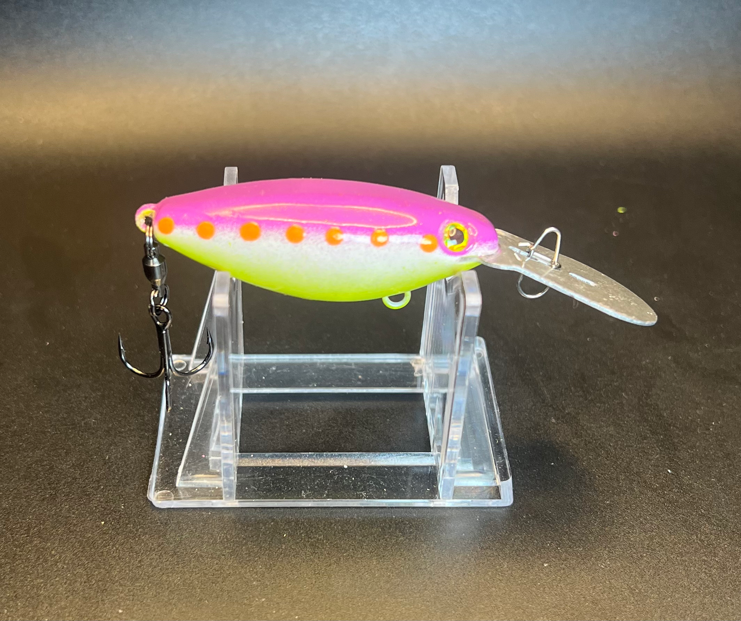 Sunrise Surprise  UV Not A Tot Rattling Trolling Plug 3x strong hook
