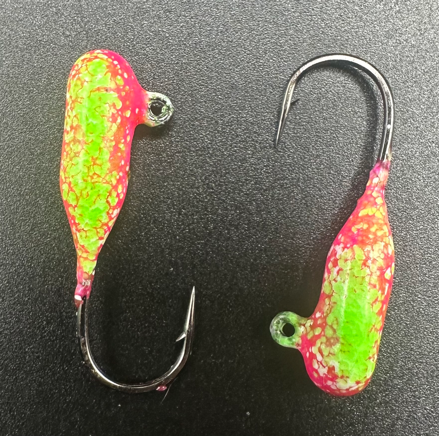 Rainbow Sherbet Indestructible Paint Series 1/16 oz Steelhead Tube Jigs 2 Pack