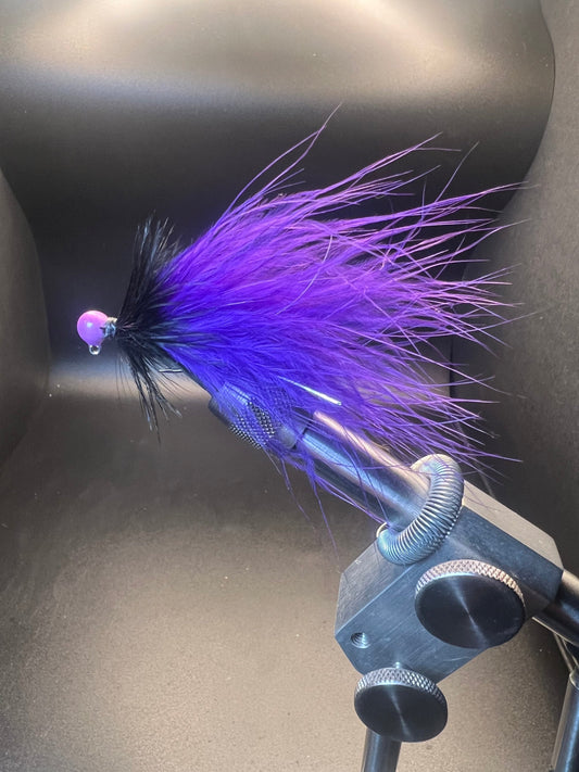 Purple Reign 1/16 oz Maribou Steelhead Jig  #4 Hook