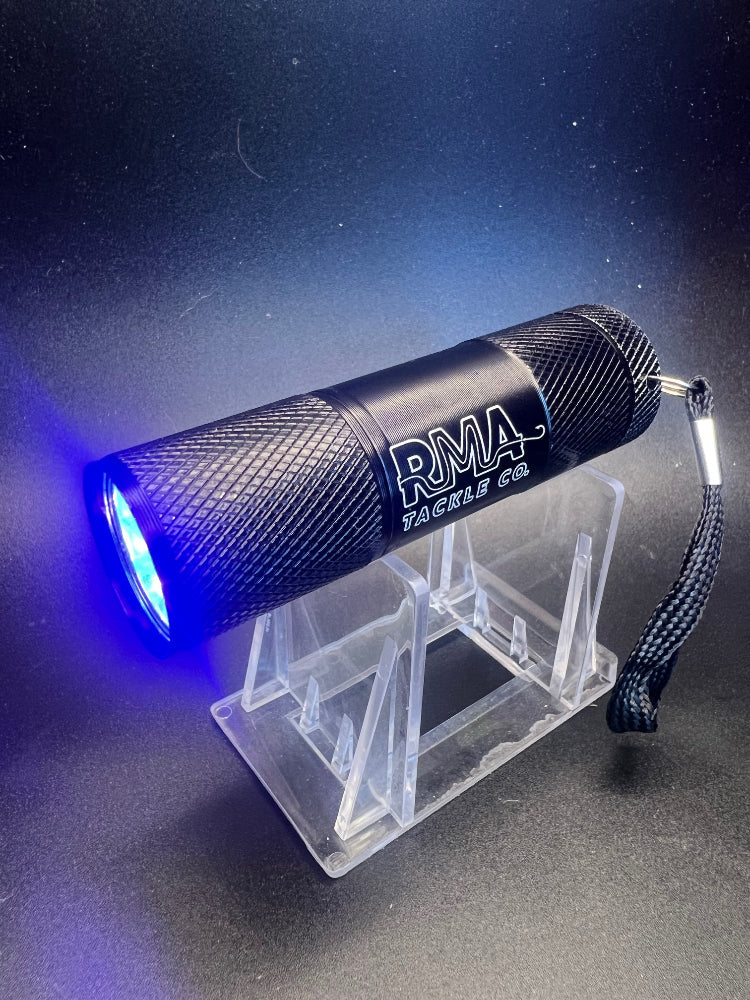 RMA UV Glow Flashlight For Glow Jigs, Spoons & Bobbers