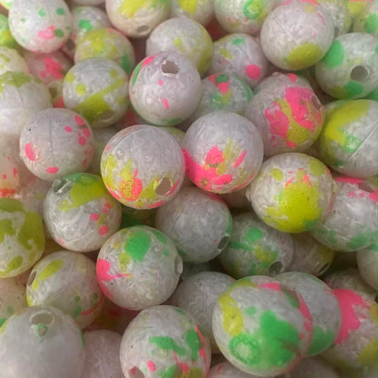 Moldy Bead UV Glow plastic fishing bead steelhead and salmon