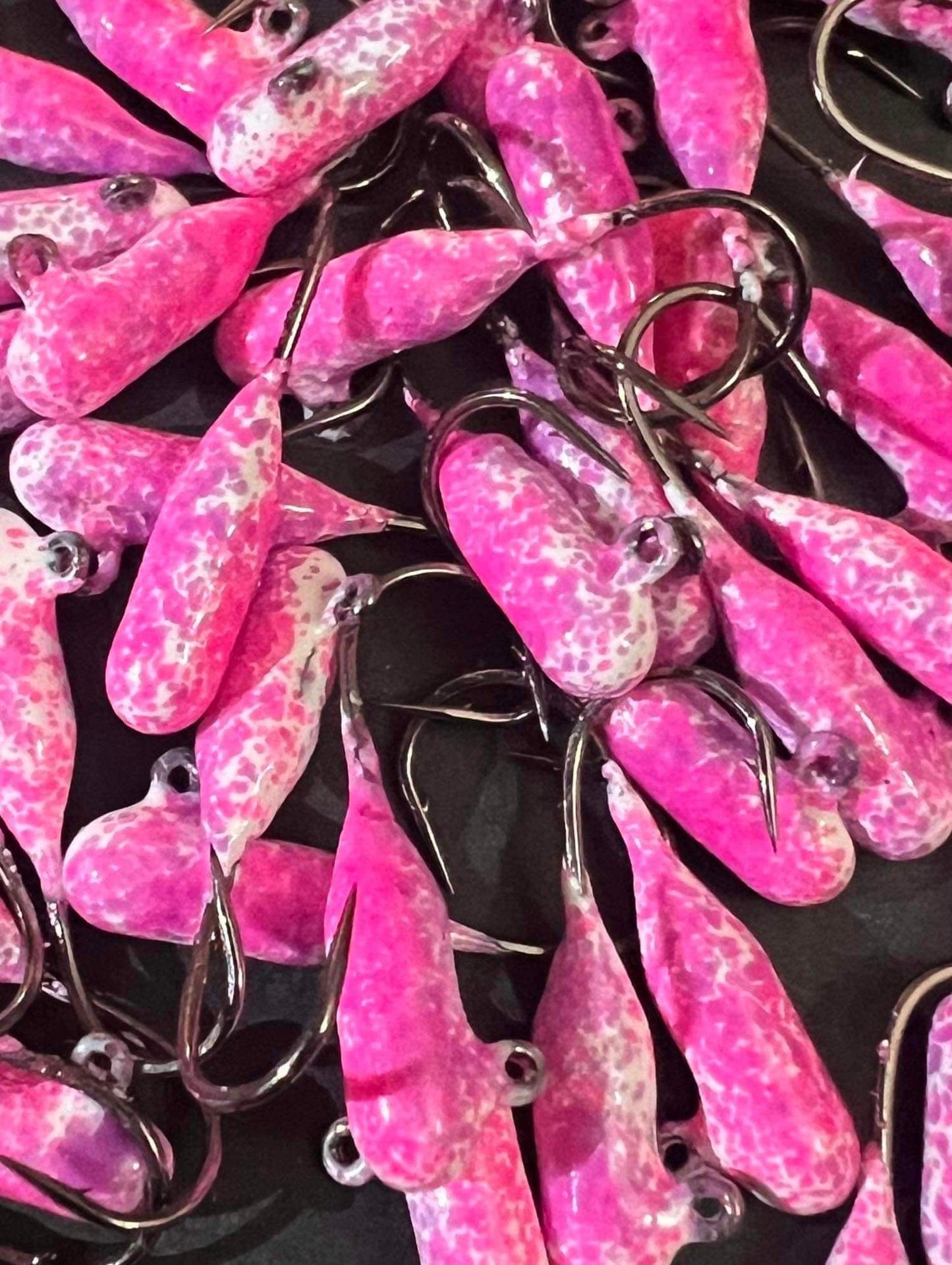 Rawberry Indestructible Paint Series 1/16oz Steelhead Tube Jig #4 3X Voodoo Hook 2 Pack