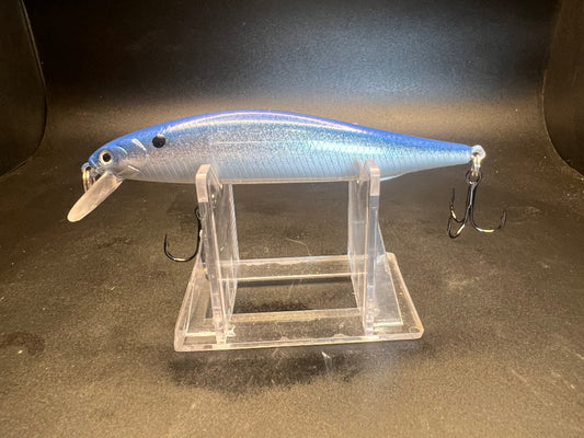 Blue Lagoon Clickbait Series 4.25in 1/2 oz Jerkbait with 3x hook