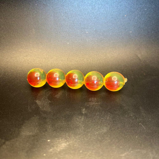 Blood Sun Embryo Soft plastic Beads For Salmon & Steelhead Fishing