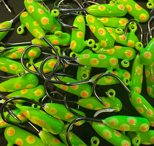 Biohazard 1/16oz Steelhead Tube Jig #4 3X Strong Voodoo Hook 2 Pack