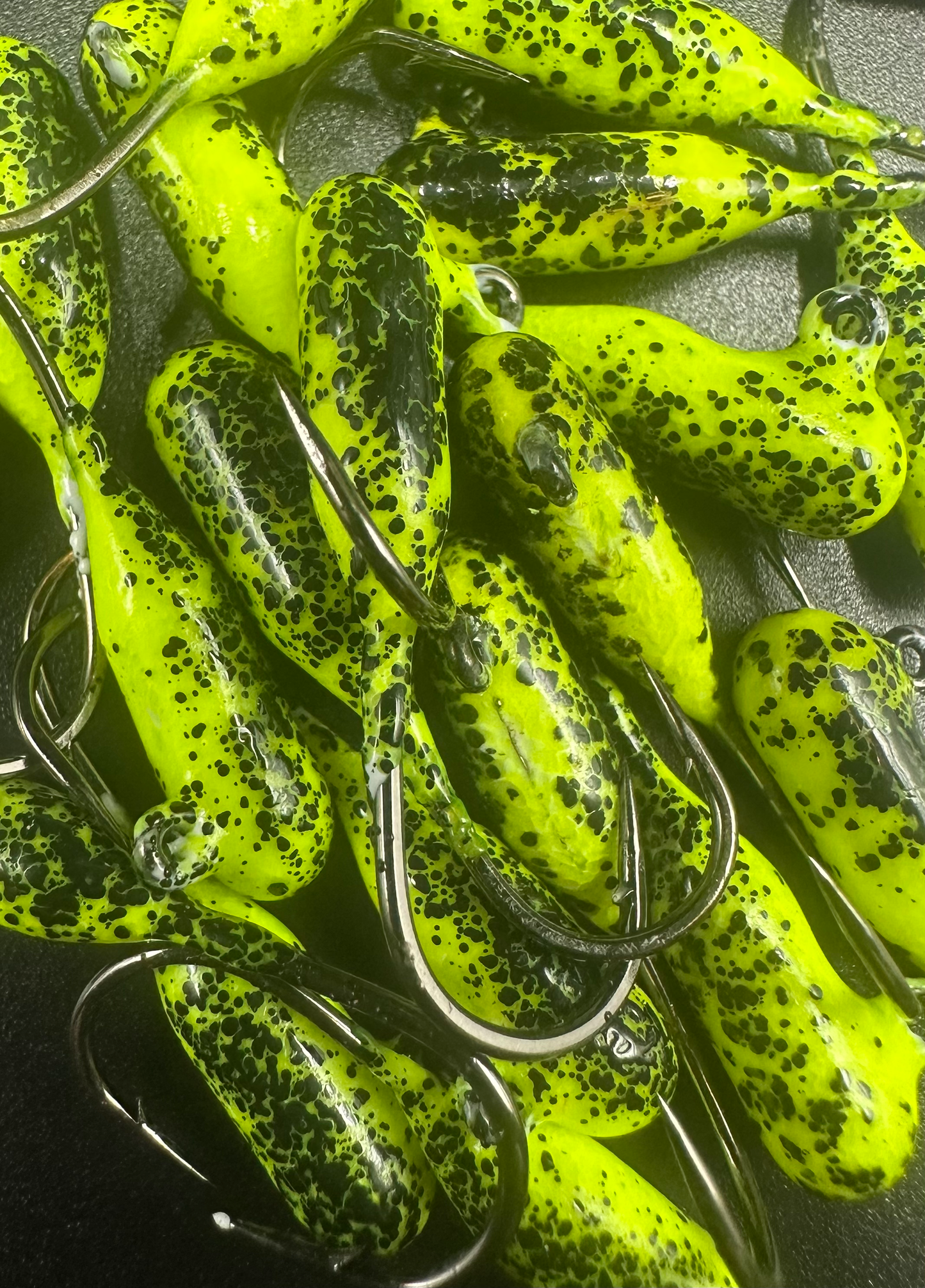 Lemon Pepper Indestructible Paint Series 1/16 oz Steelhead Tube Jigs 2 Pack