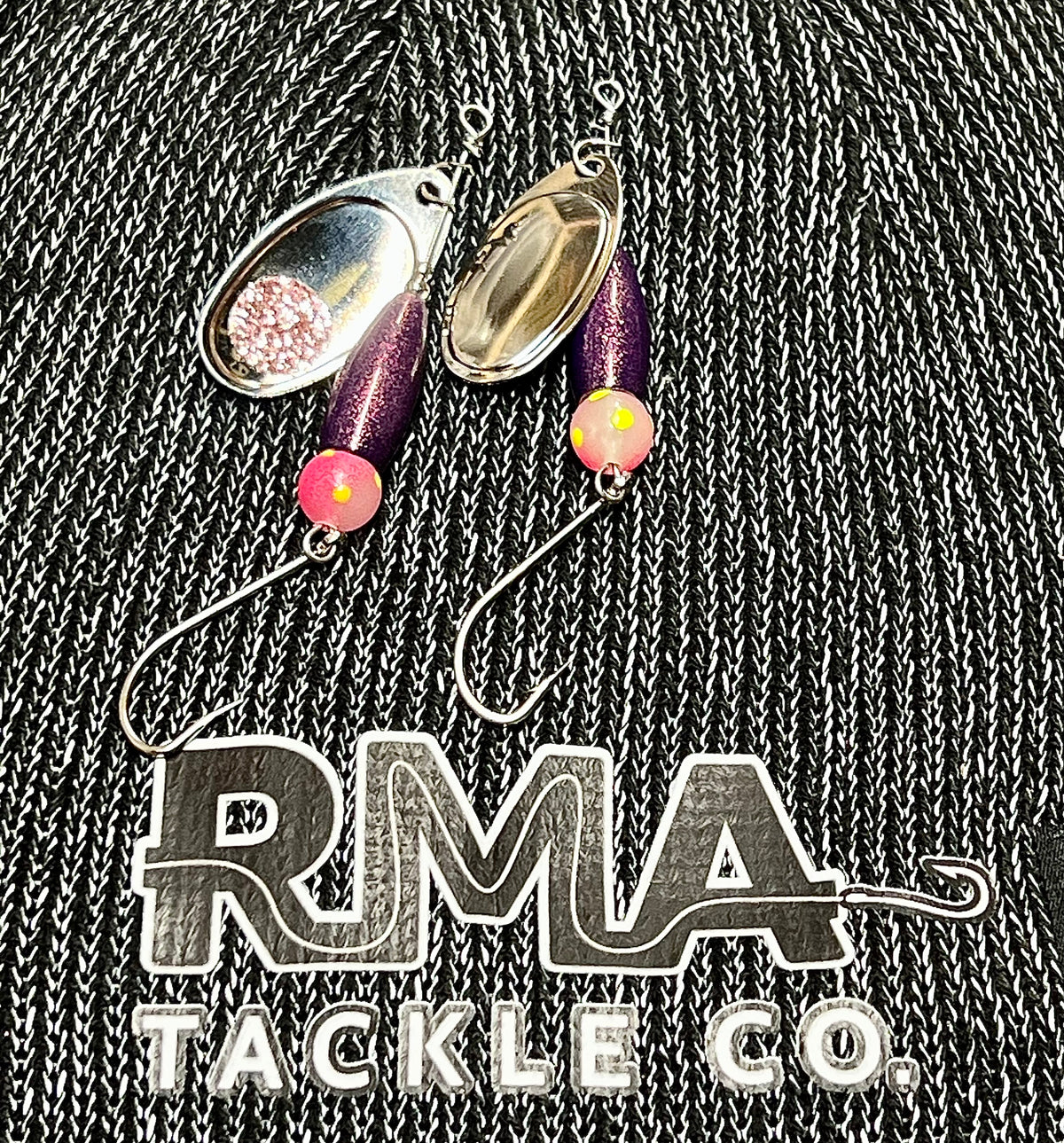 Purple Cowboy Chrome Crusher Inline Spinner — photo 1