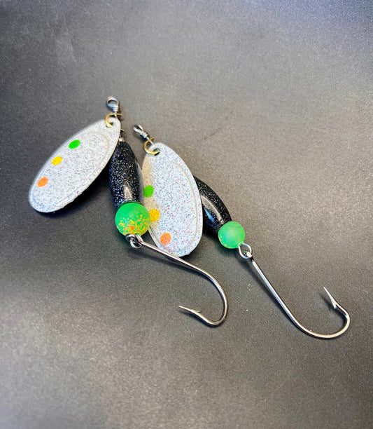 Snow Monster Chrome Crusher Inline Spinner — photo 1