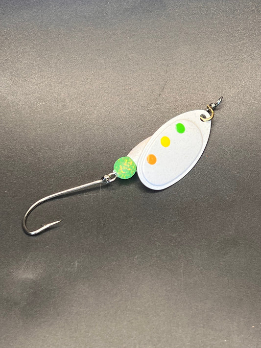 Snow Tiger Chrome Crusher Inline Spinner — photo 1